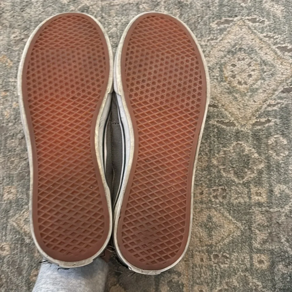 Vans slip on boat shoes men’s size 3.5 woman’s size 5